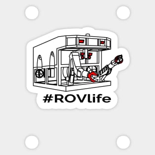 #ROVlife Sticker